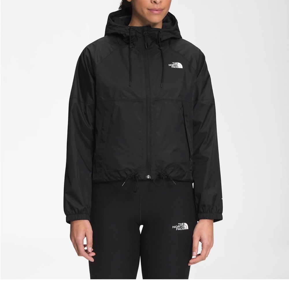 North Face - women’s Antora rain jacket hoodie in black